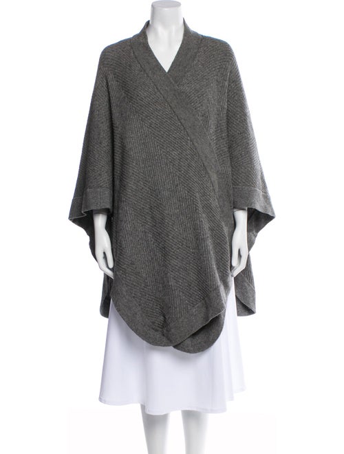 Line Wool V-Neck Sweater