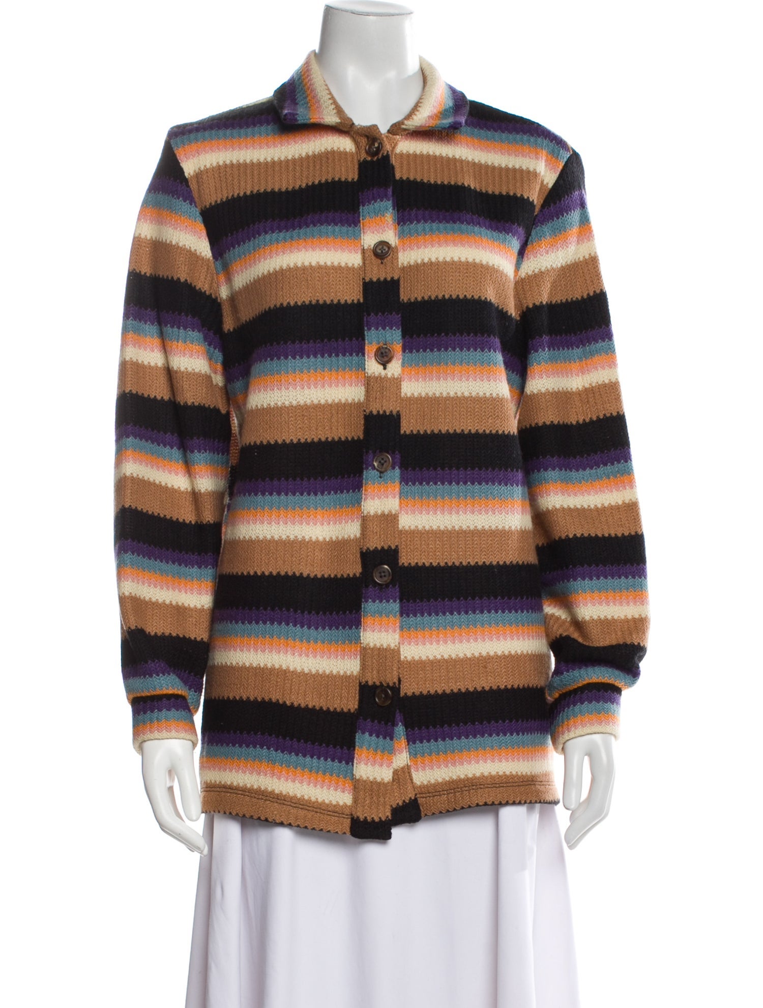 Line Striped Sweater