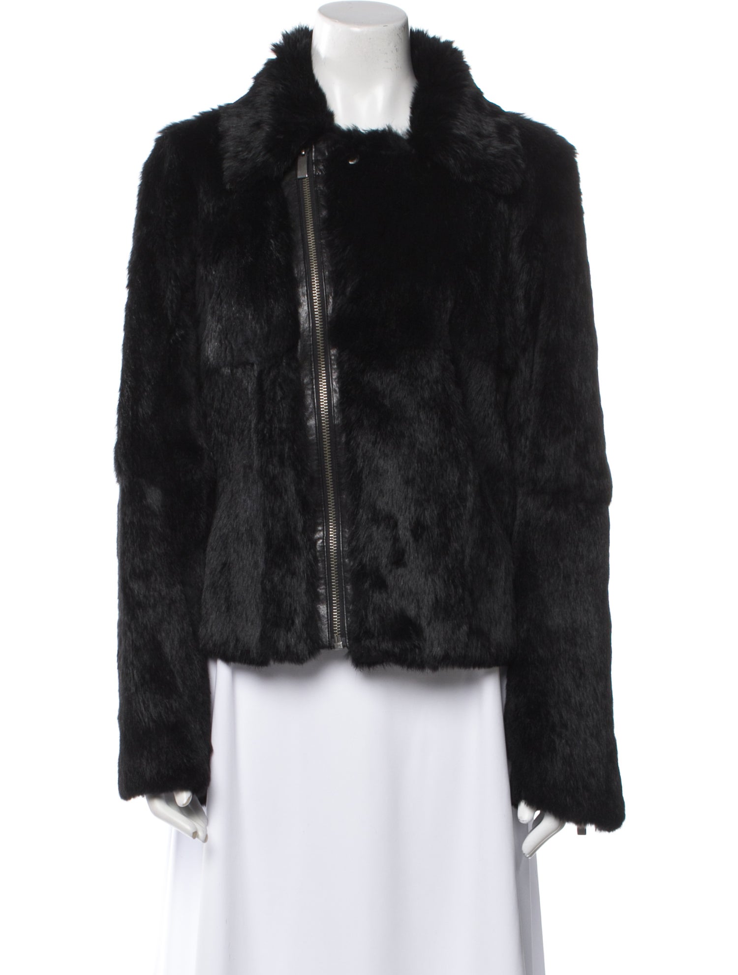 Line Fur Fur Jacket