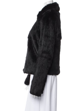 Line Fur Fur Jacket