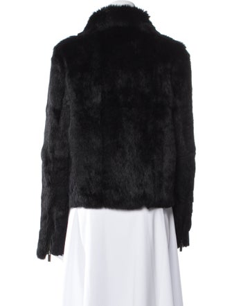 Line Fur Fur Jacket