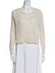 Line Scoop Neck Sweater