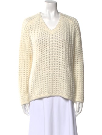 Line V-Neck Sweater