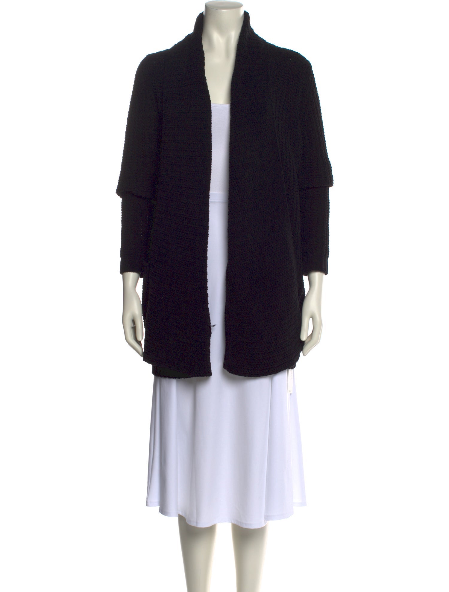 Line Open Front Sweater