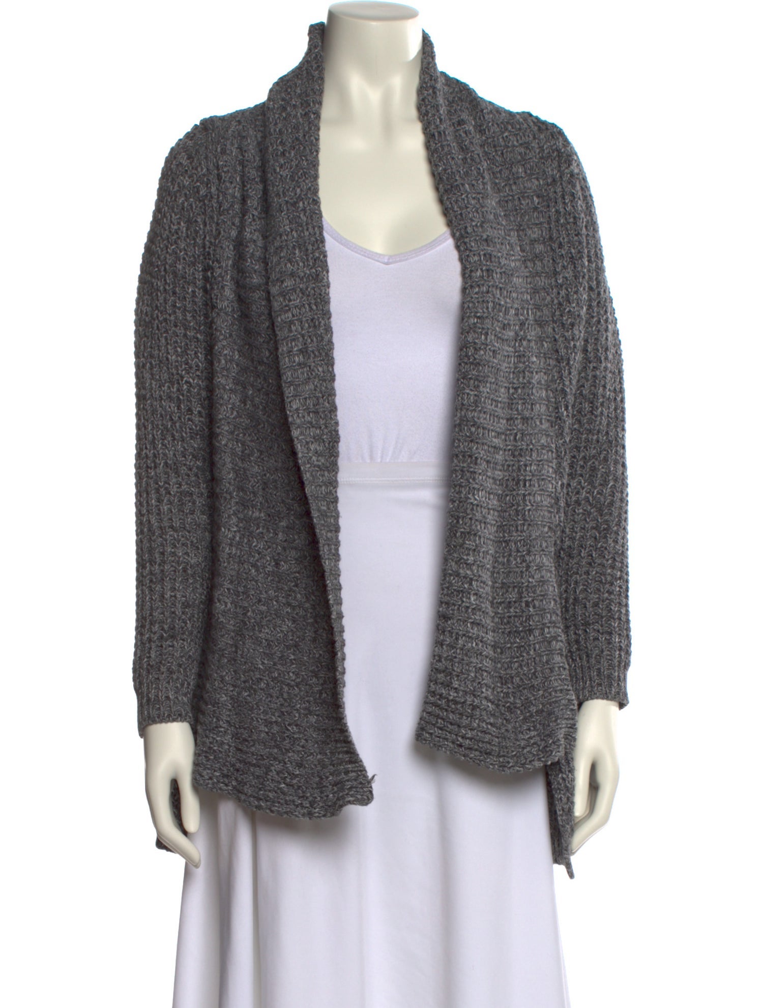 Line Open Front Sweater