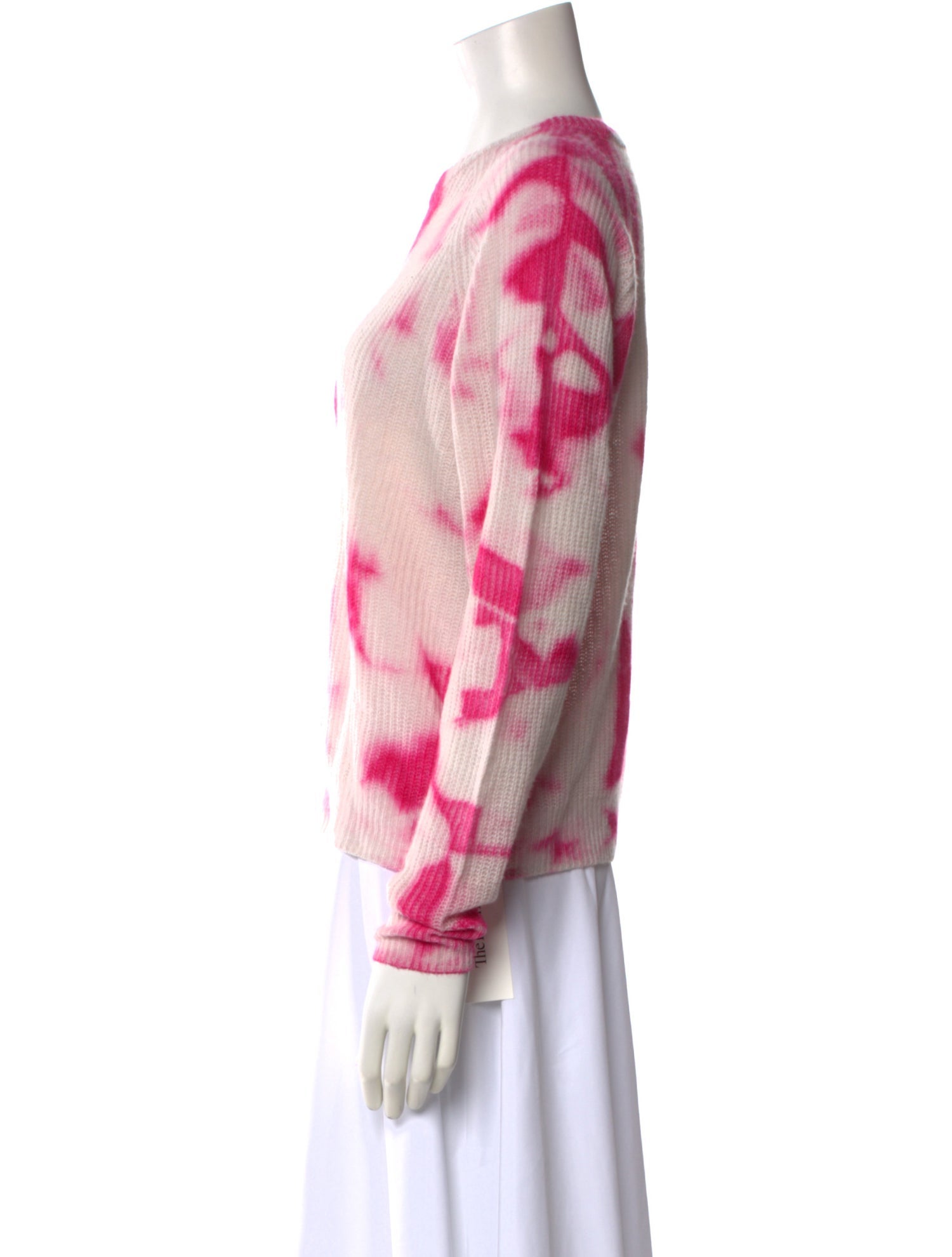Line Cashmere Tie-Dye Print Sweater w/ Tags