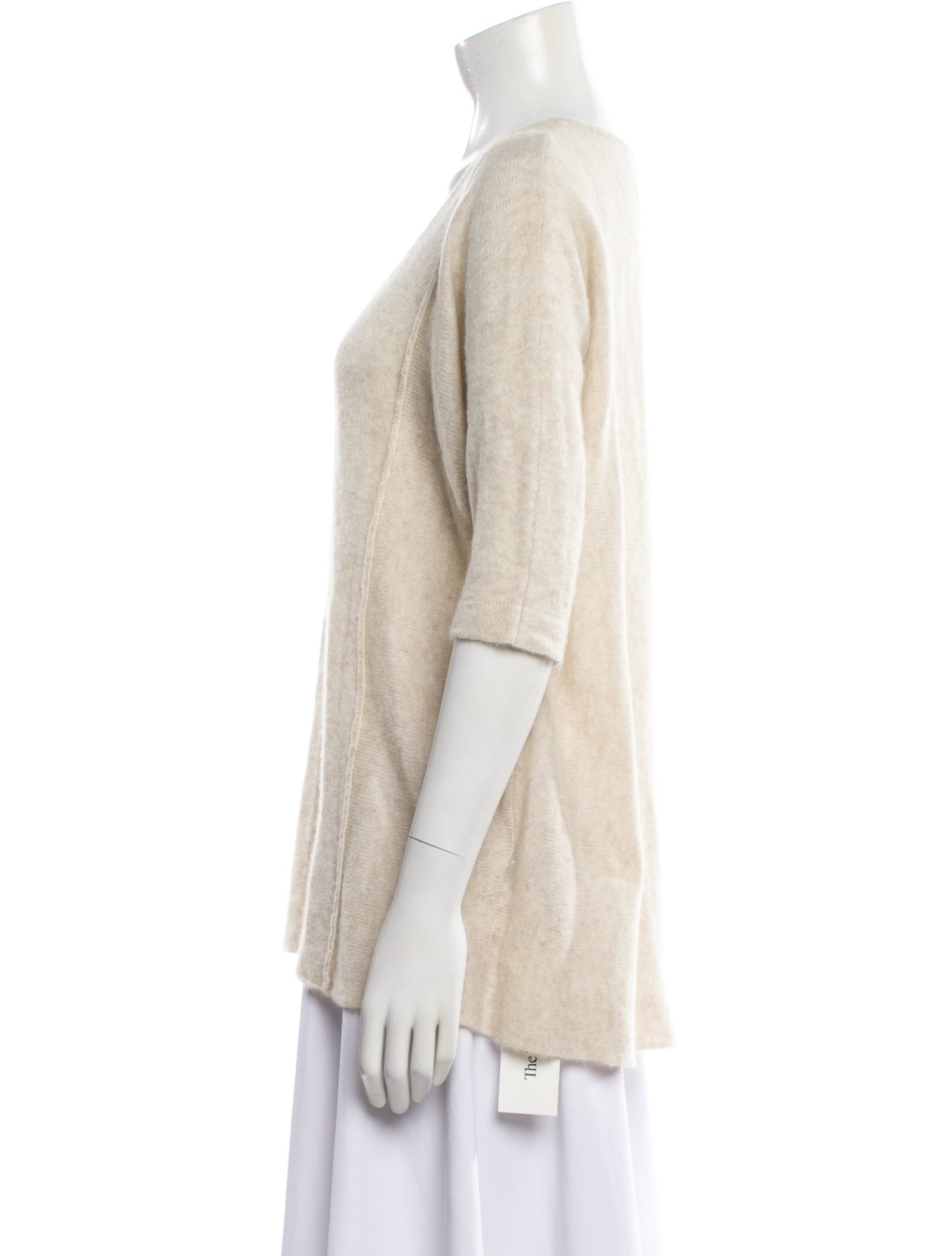 Line Cashmere Scoop Neck Sweater