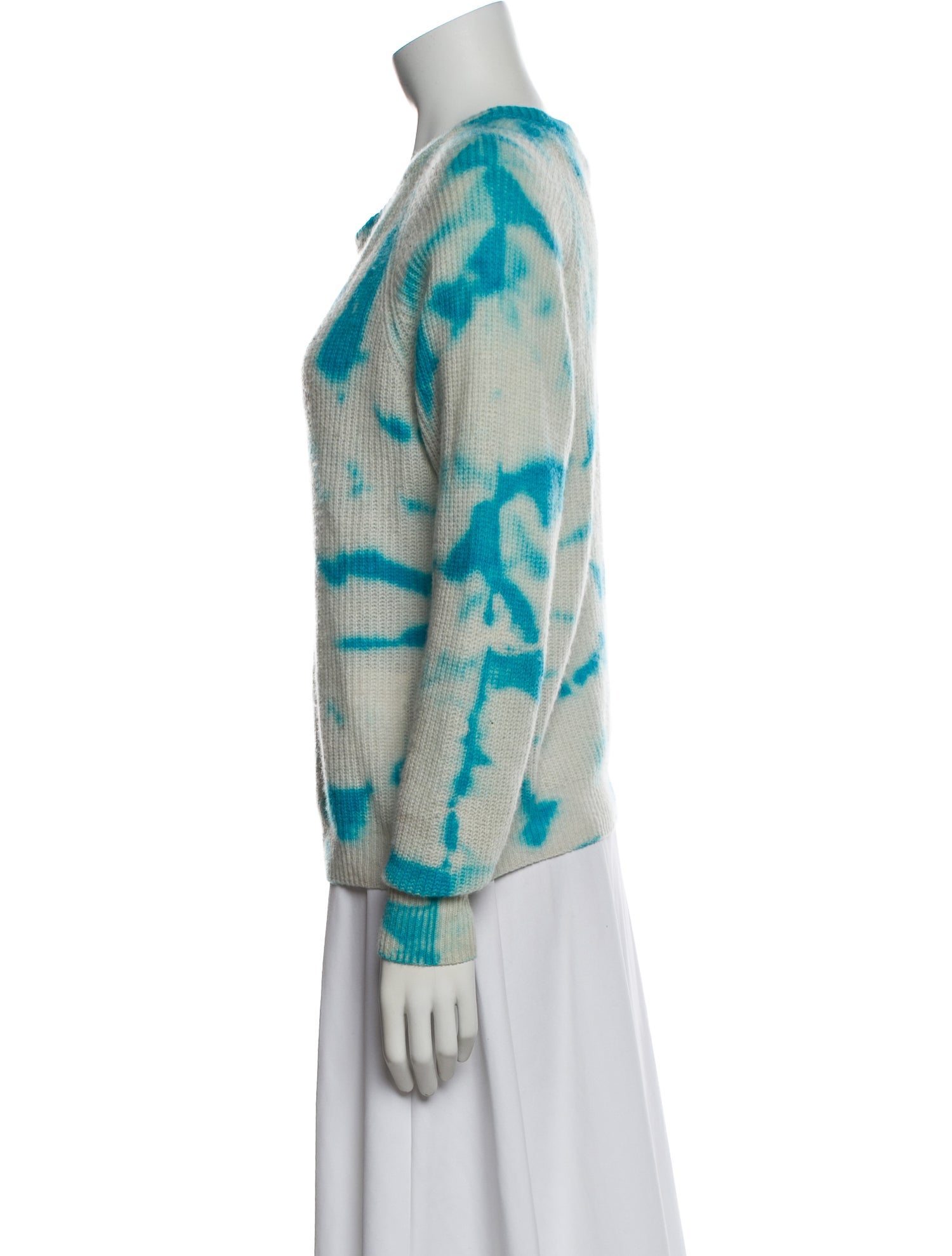 Line Cashmere Printed Sweater