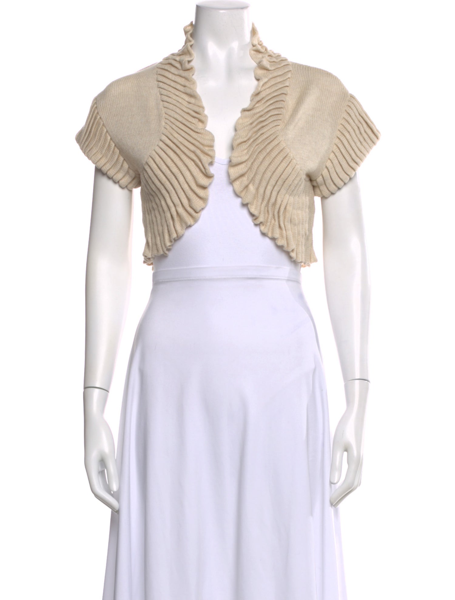 Line Open Front Sweater