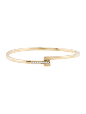 Miansai 14K Diamond Bangle