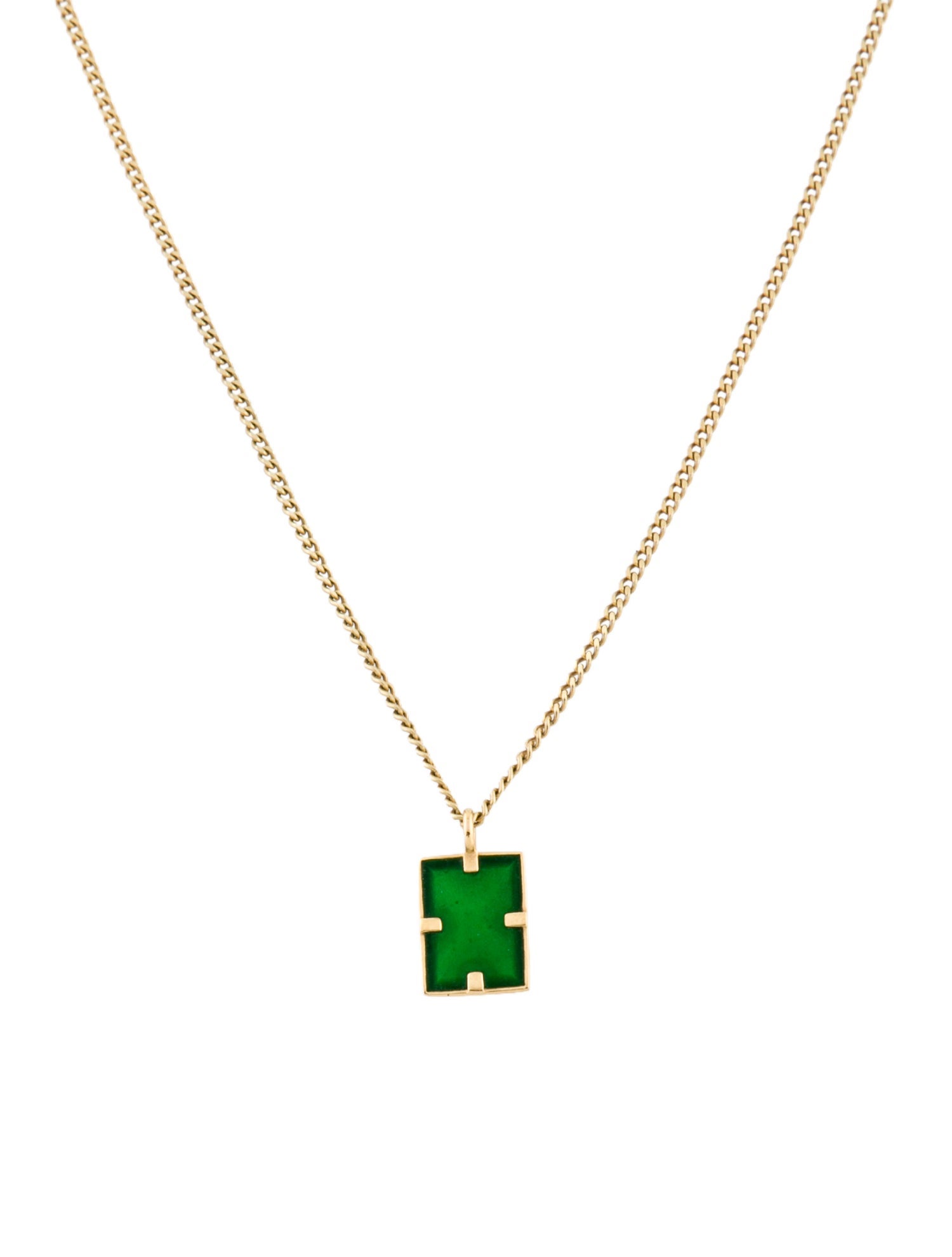 Miansai Enamel "Lennox" Pendant Necklace