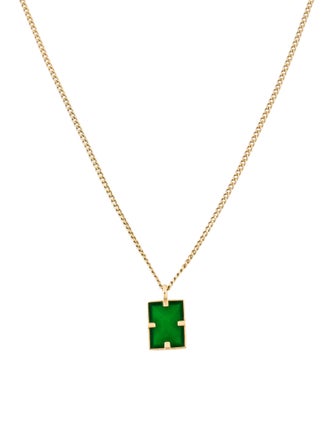 Miansai Enamel "Lennox" Pendant Necklace