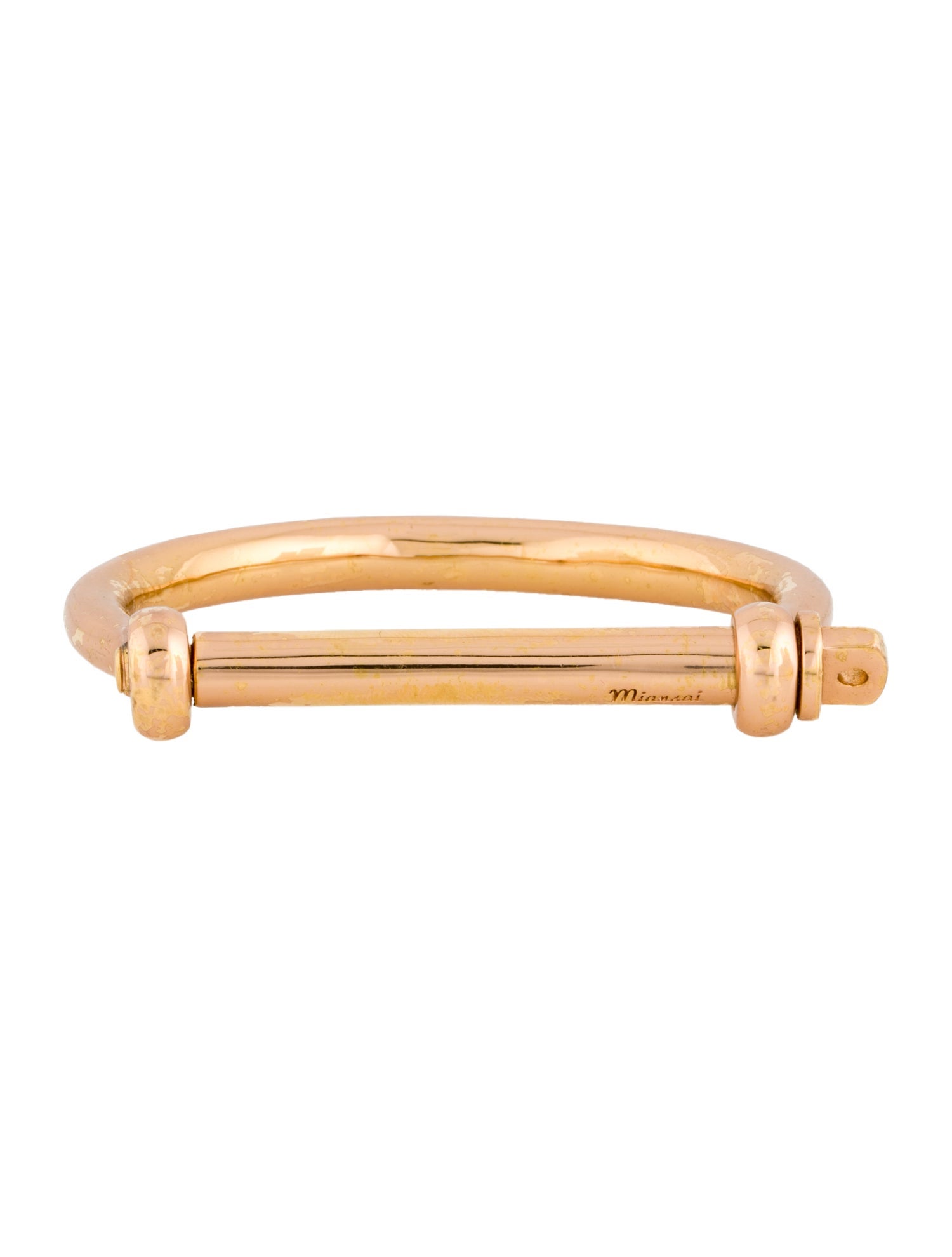 Miansai Screw Cuff Bangle Bracelet