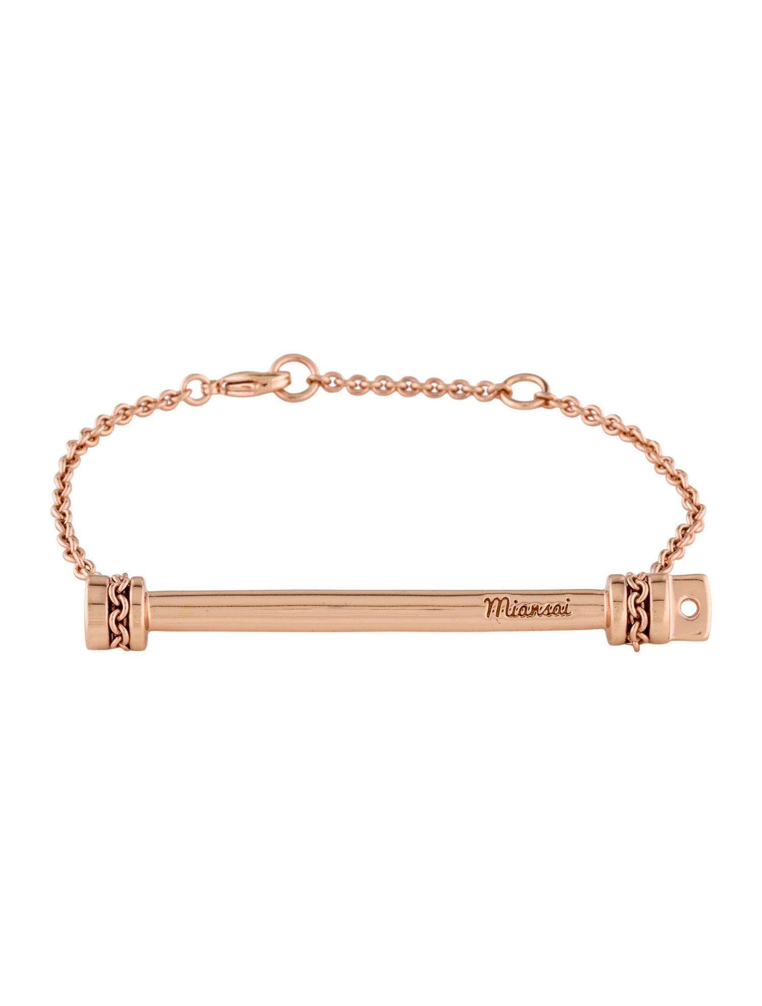 Miansai Screw Cuff Chain Bracelet