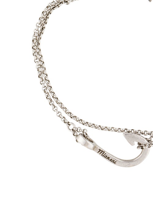 Miansai Hook Chain Link Double Wrap Bracelet