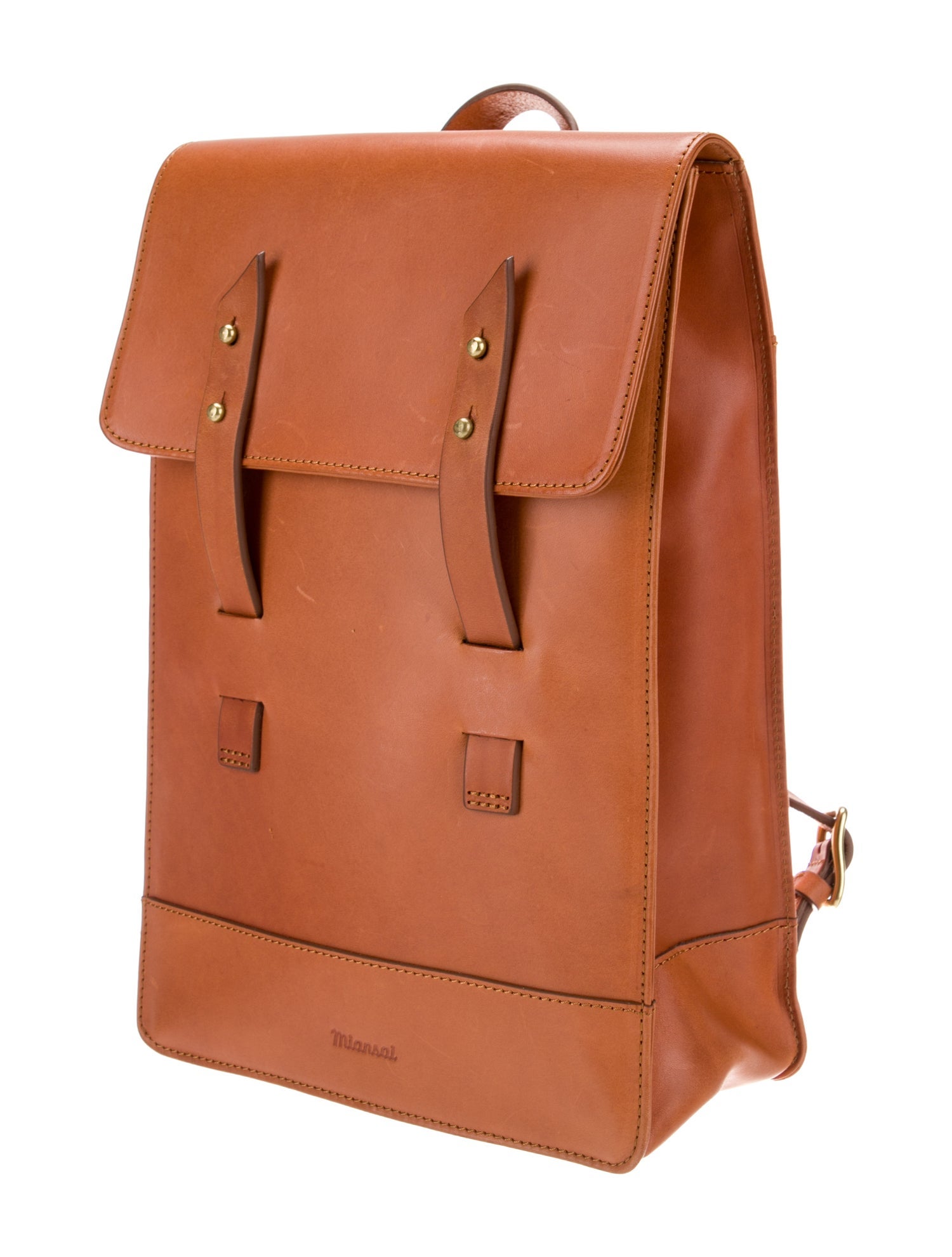 Miansai Leather Suitcase