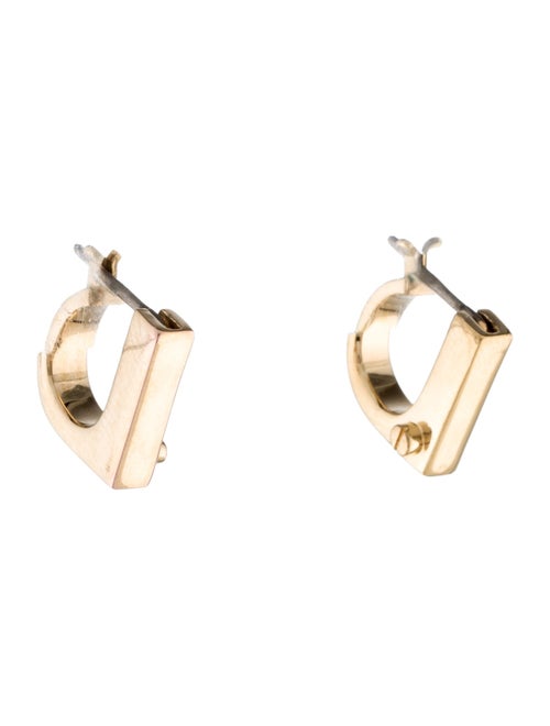 Miansai Square Huggie Earrings