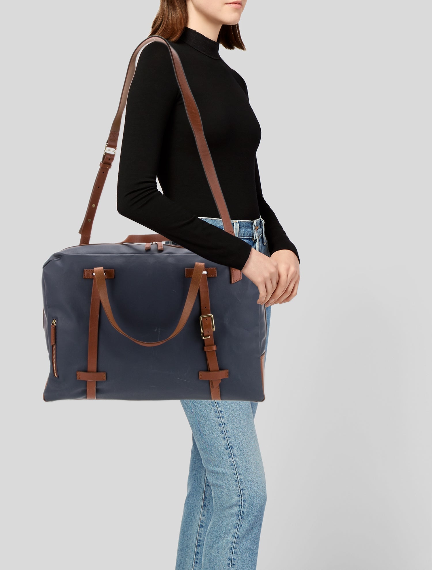 Miansai Leather Top Handle Bag