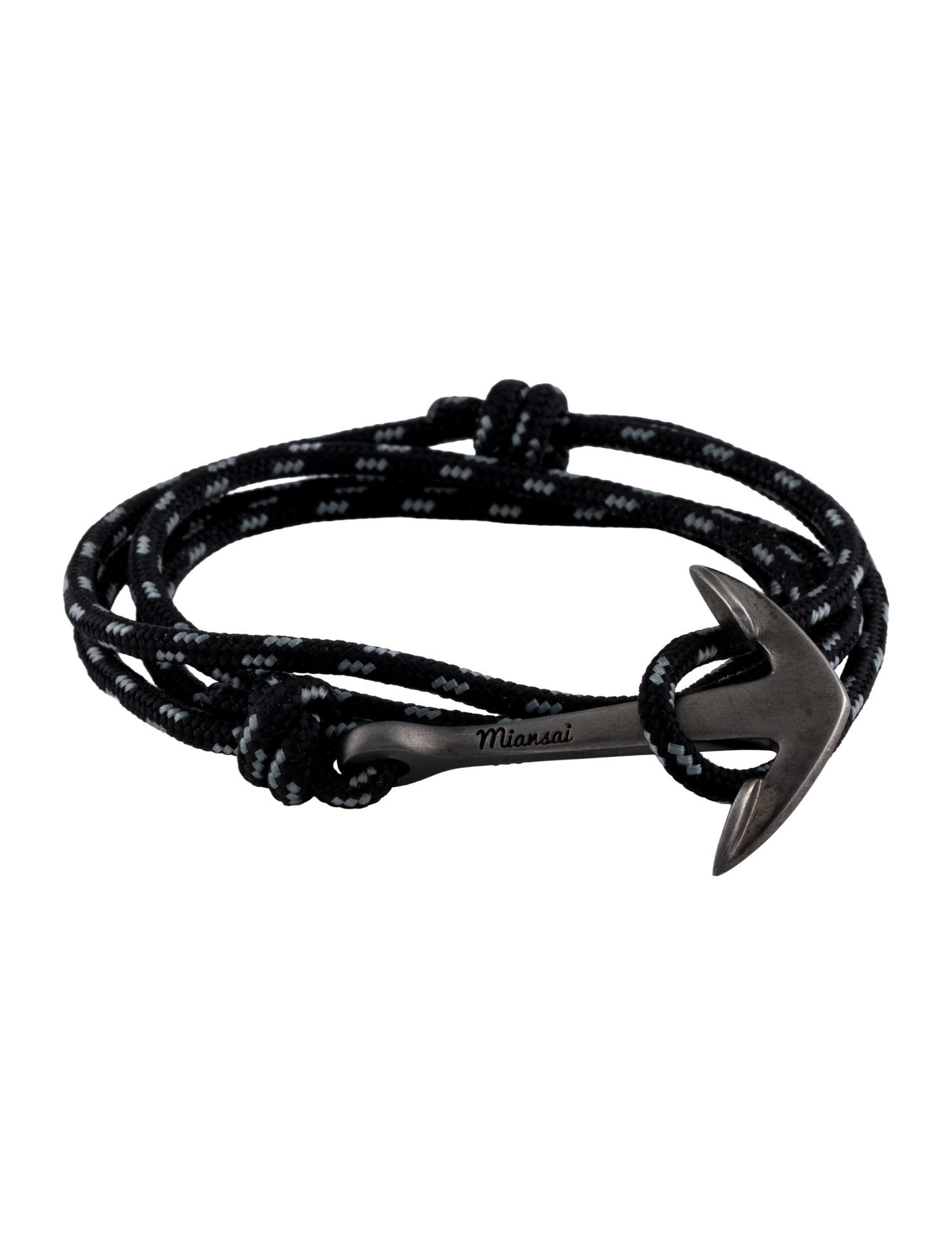 Miansai Rope Anchor Wrap Bracelet