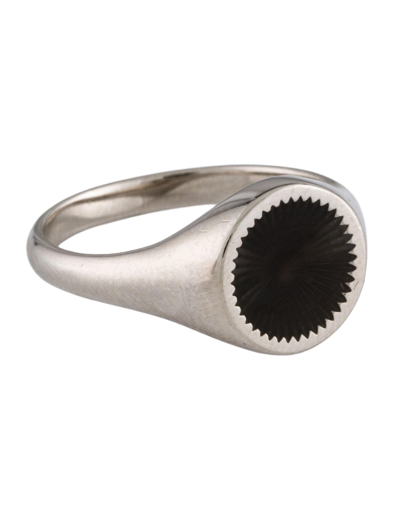 Miansai Enamel Solar Signet Ring