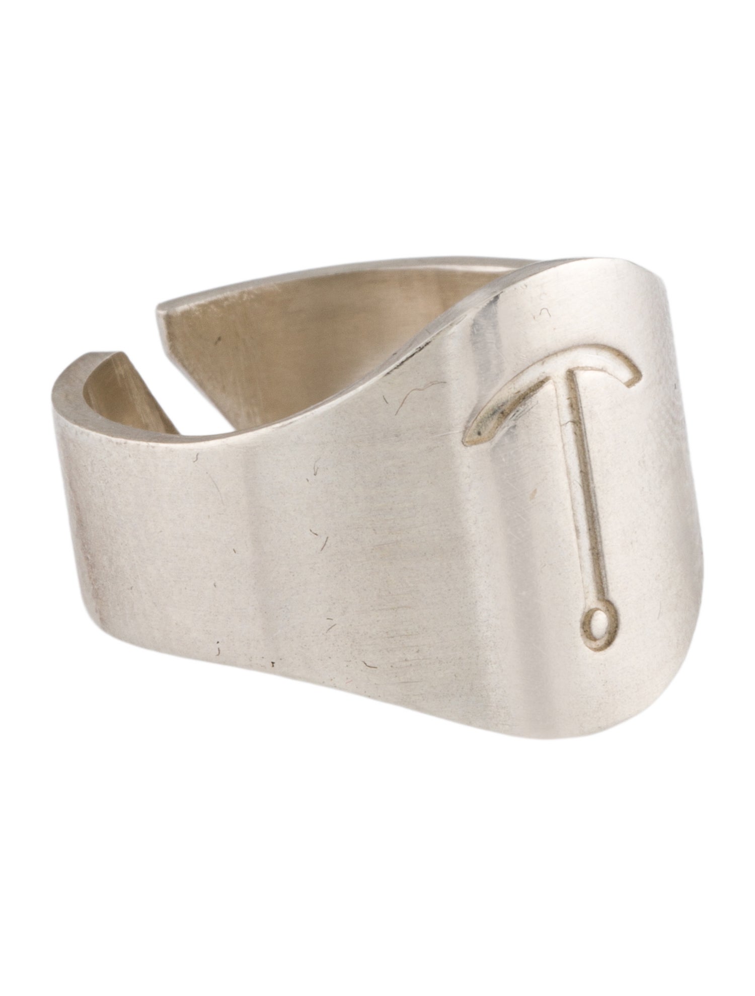 Miansai Anchor Sterling Silver ring