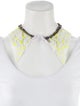 Annelise Michelson Chain & Lace Collar Necklace