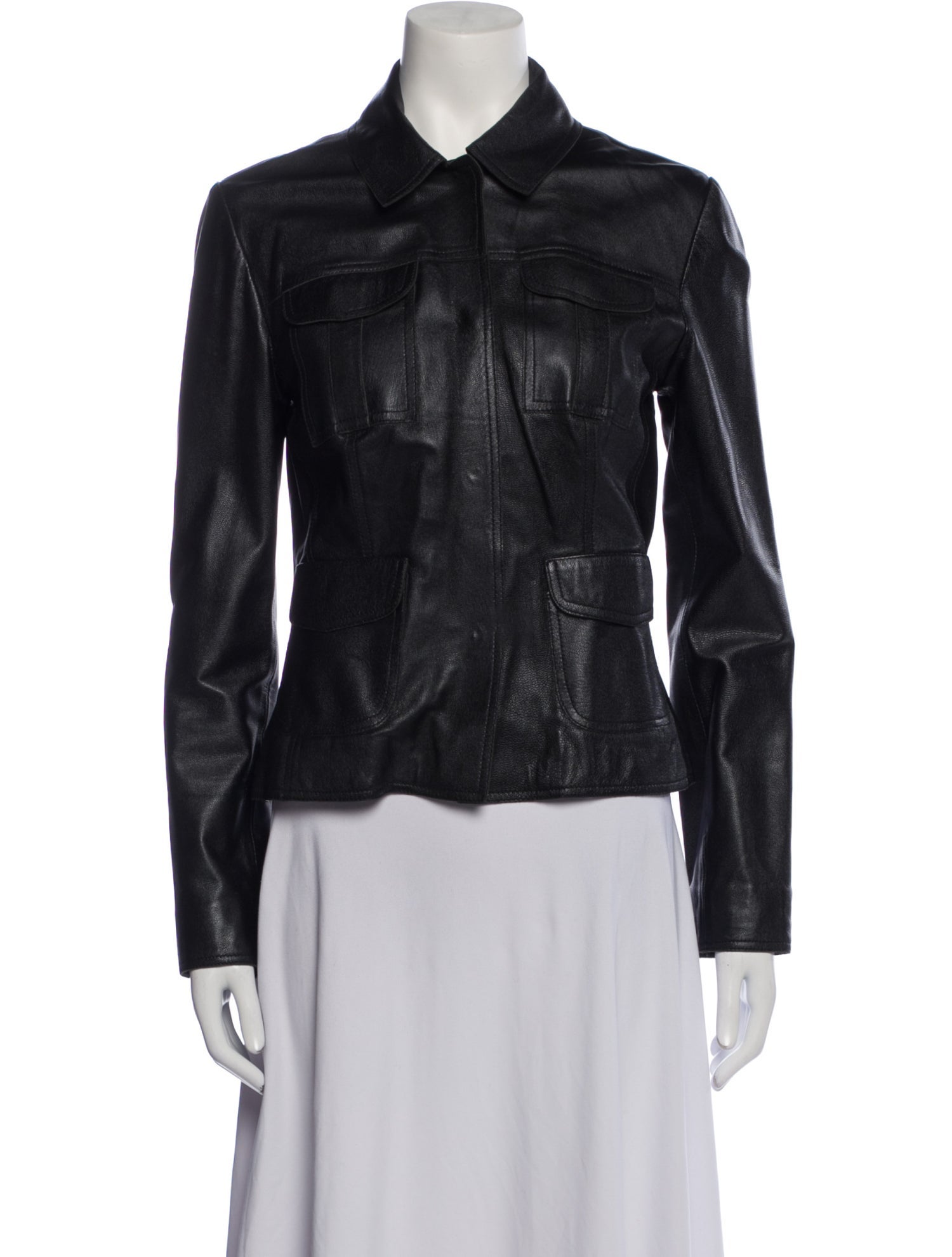 Patrícia Viera Leather Jacket