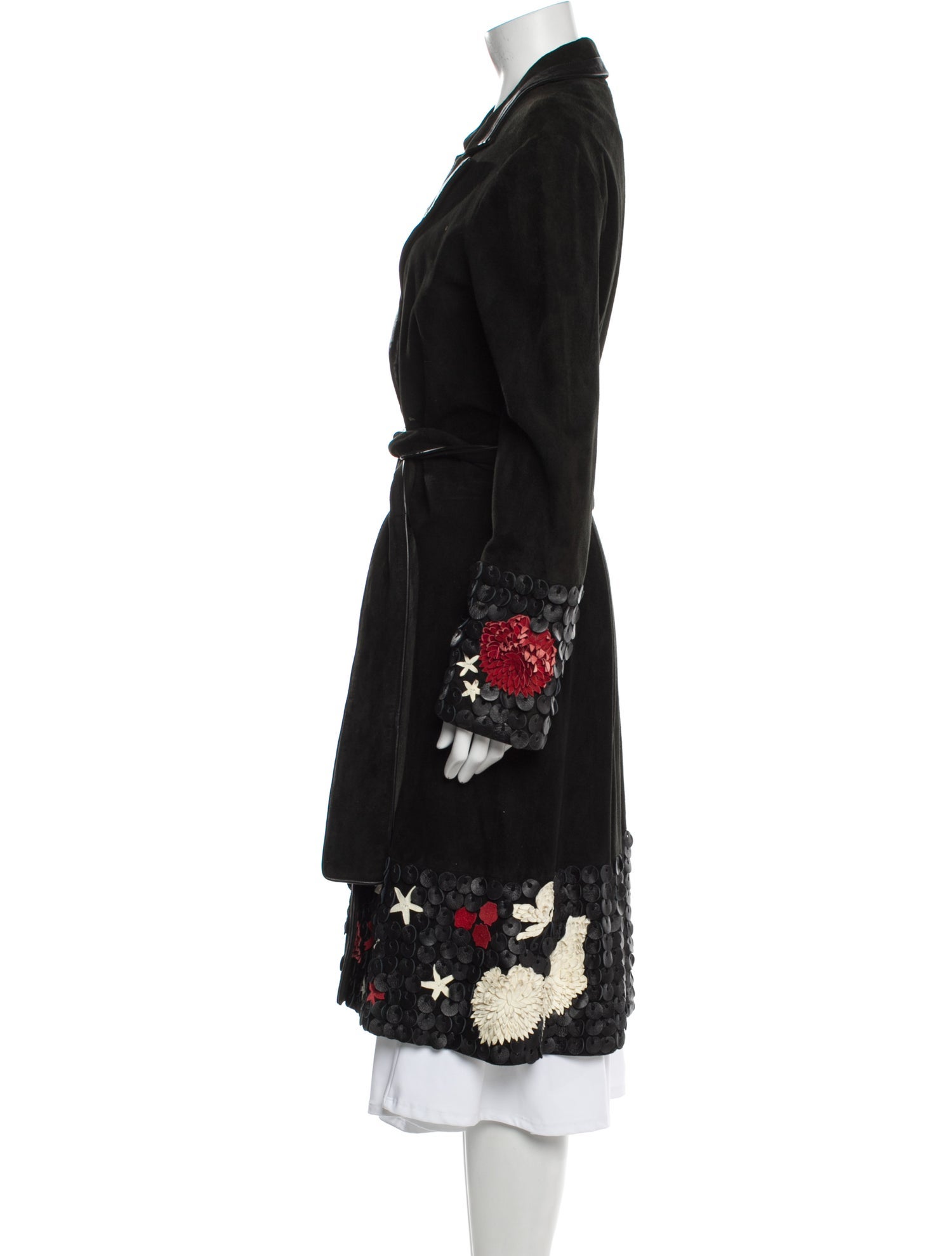 Patrícia Viera Leather Evening Jacket