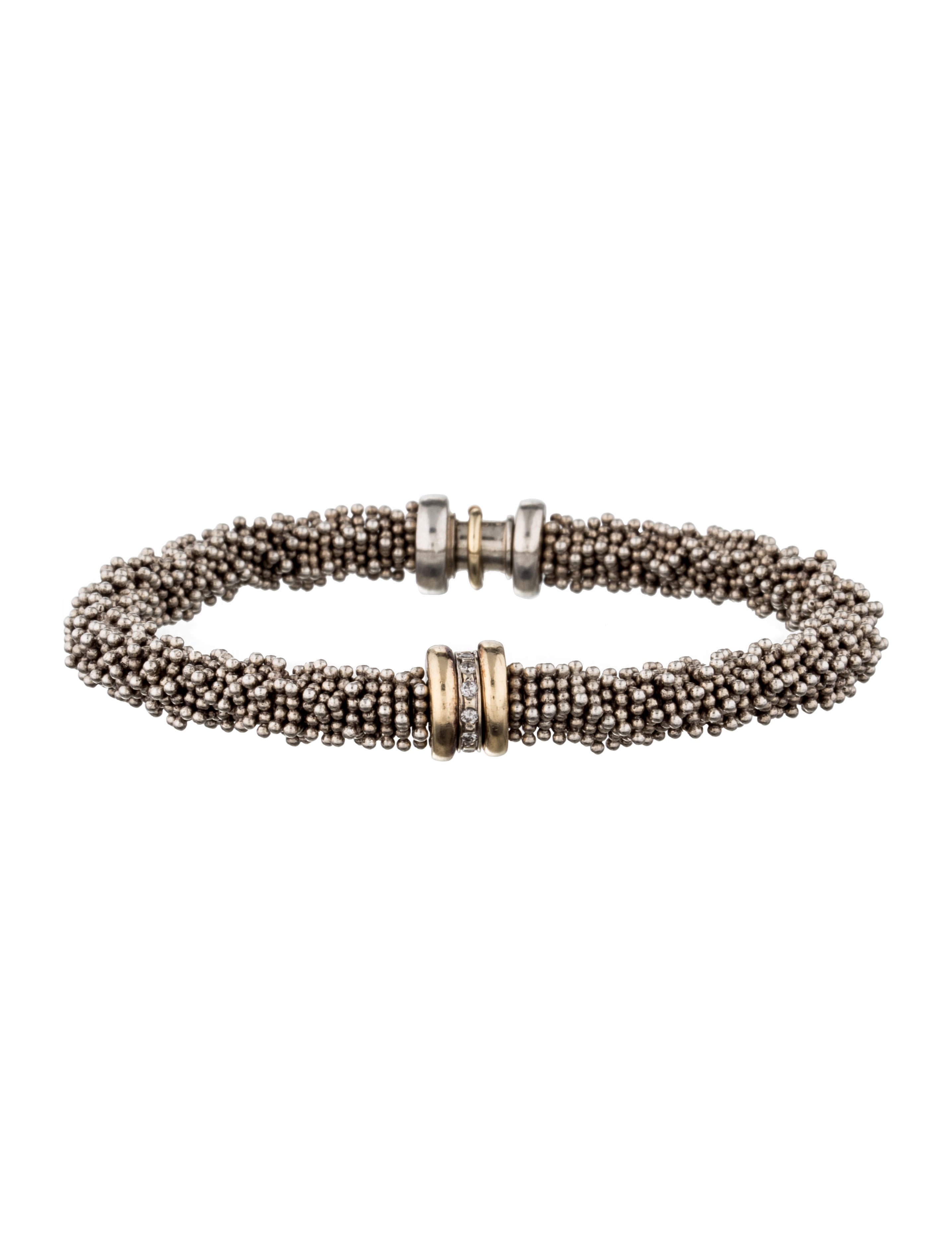 Michael Dawkins Granular Diamond Bracelet