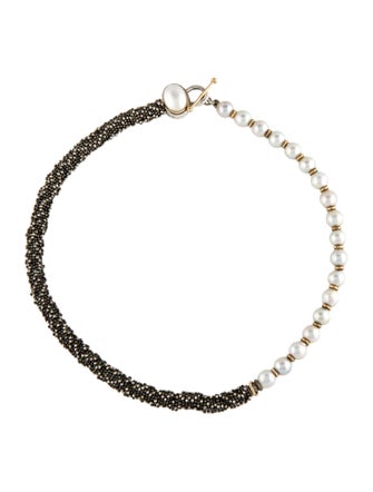 Michael Dawkins Pearl Collar Necklace