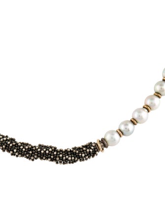 Michael Dawkins Pearl Collar Necklace
