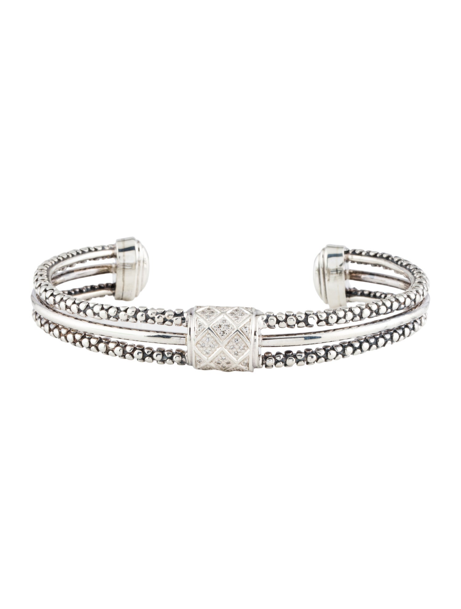 Michael Dawkins Diamond Cuff Bracelet