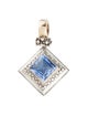 Michael Dawkins Two-Tone Synthetic Quartz Pendant