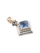Michael Dawkins Two-Tone Synthetic Quartz Pendant