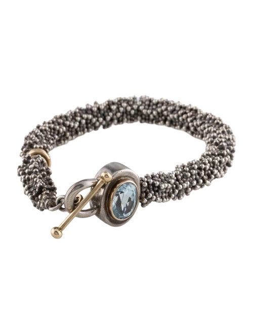 Michael Dawkins Two-Tone Granulation Bracelet