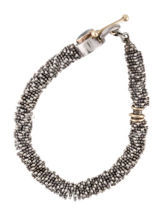 Michael Dawkins Two-Tone Granulation Bracelet