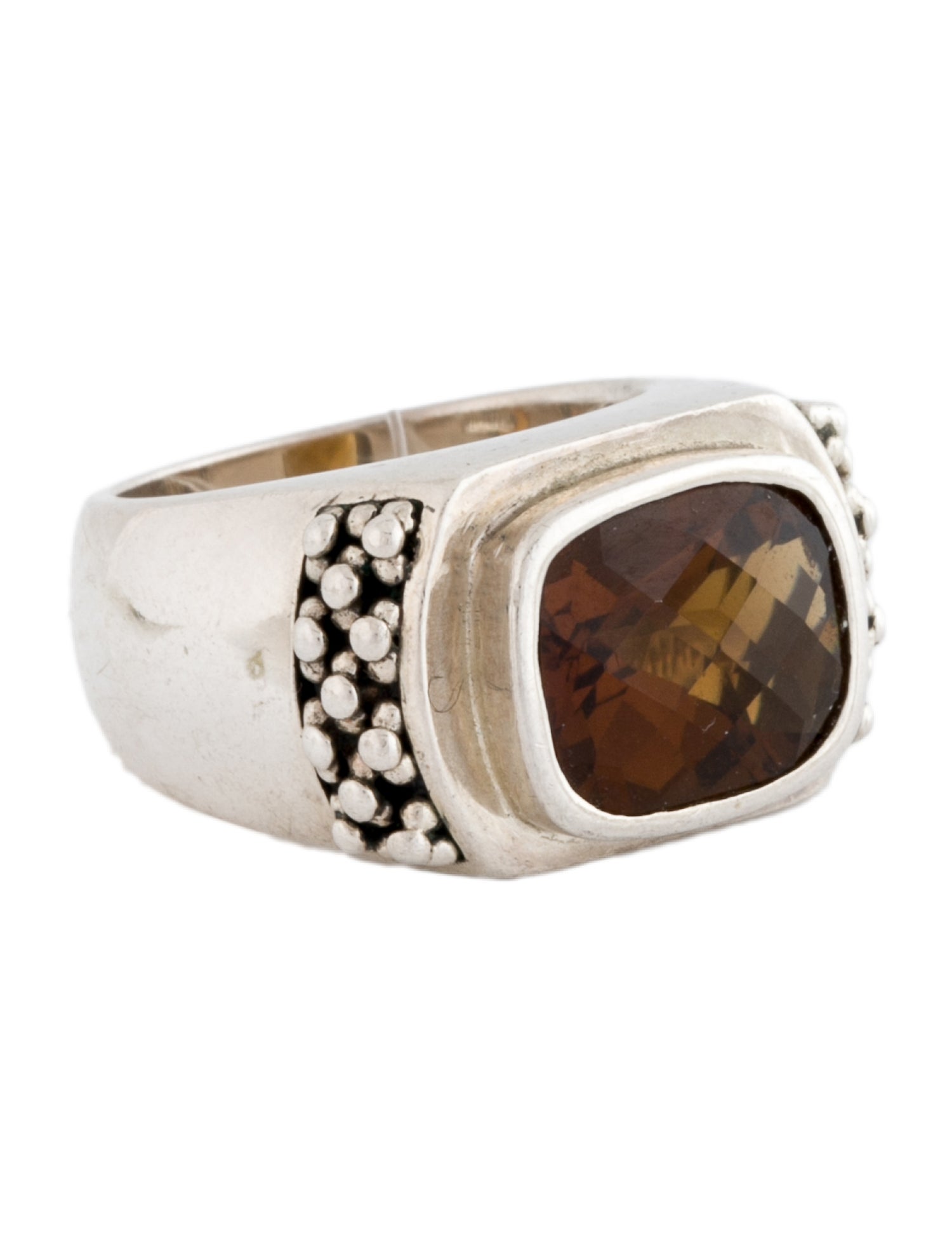 Michael Dawkins Citrine Cocktail Ring