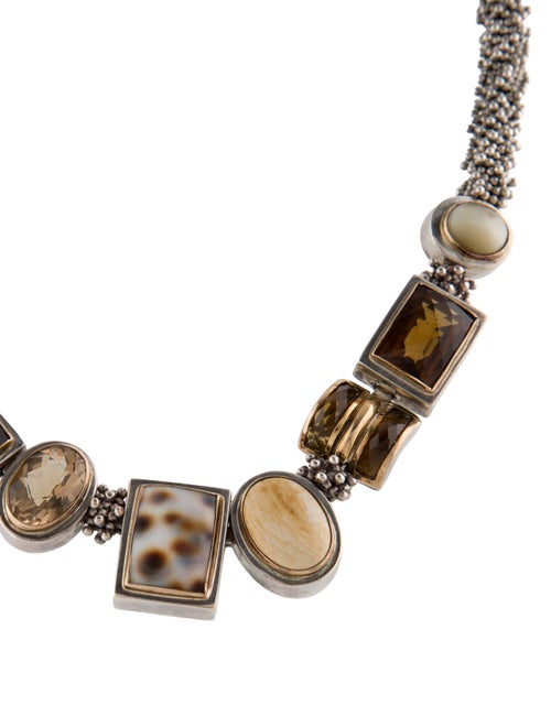 Michael Dawkins Multistone Collar Necklace