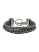 Michael Dawkins Leather Toggle Wrap Bracelet