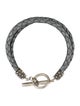 Michael Dawkins Leather Toggle Wrap Bracelet