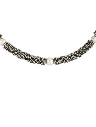 Michael Dawkins Pearl Station Necklace