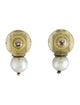 Michael Dawkins Pearl Drop Earrings