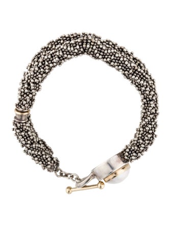 Michael Dawkins Pearl Link Bracelet