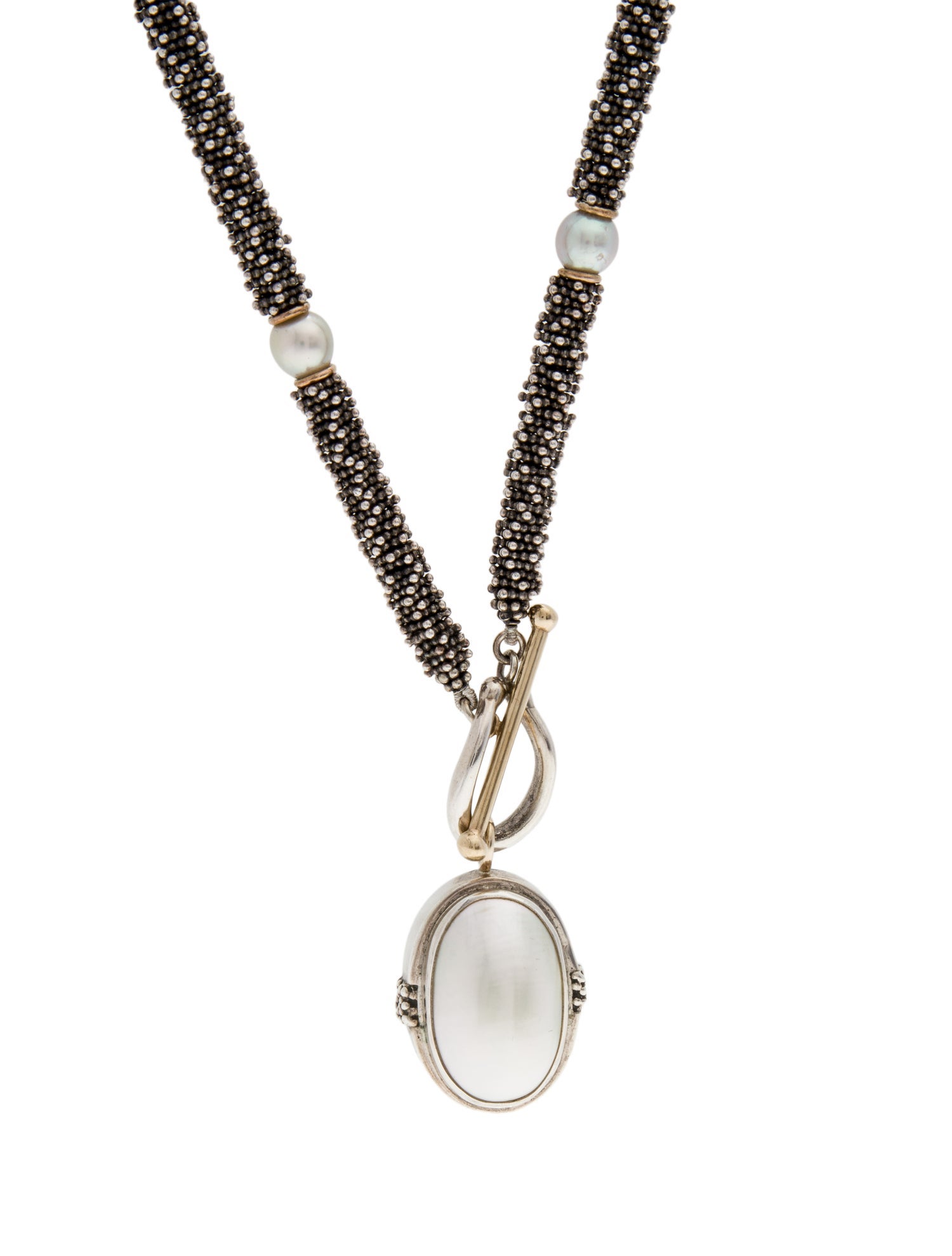 Michael Dawkins Pearl Pendant Necklace