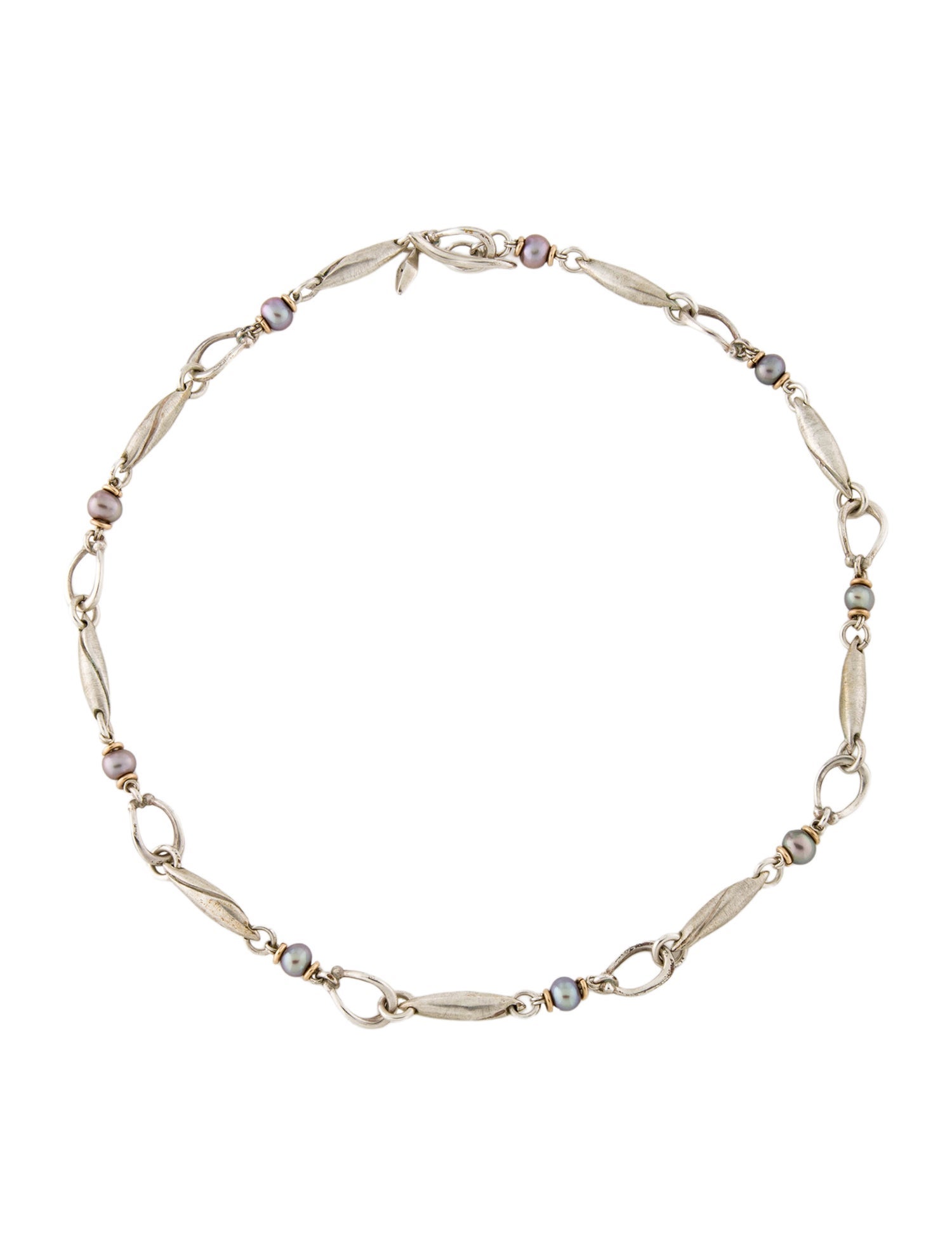 Michael Dawkins Pearl Station Necklace