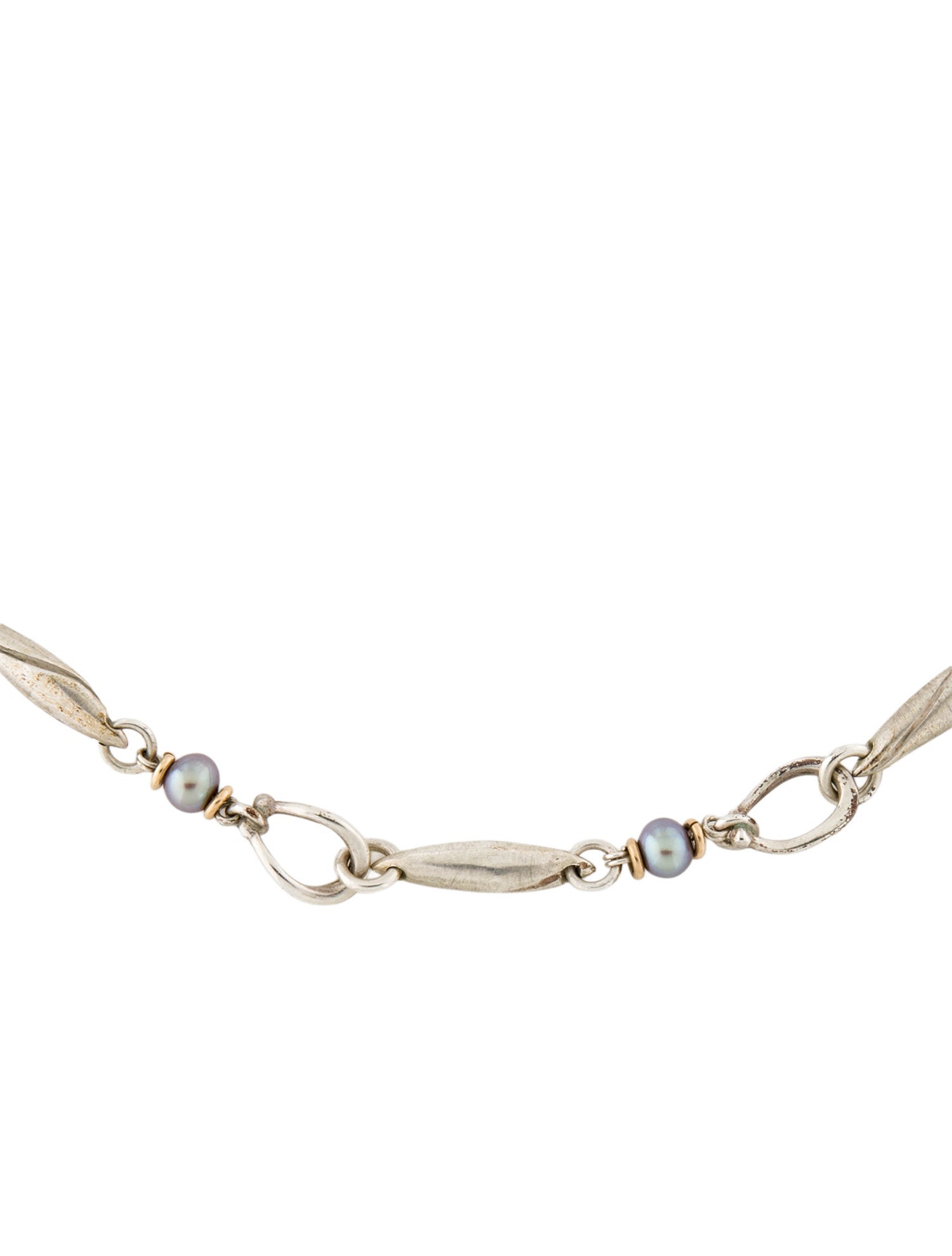 Michael Dawkins Pearl Station Necklace