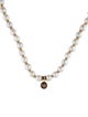 Michael Dawkins Pearl & Smoky Quartz Collar Necklace