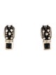 Michael Dawkins Onyx Drop Earrings