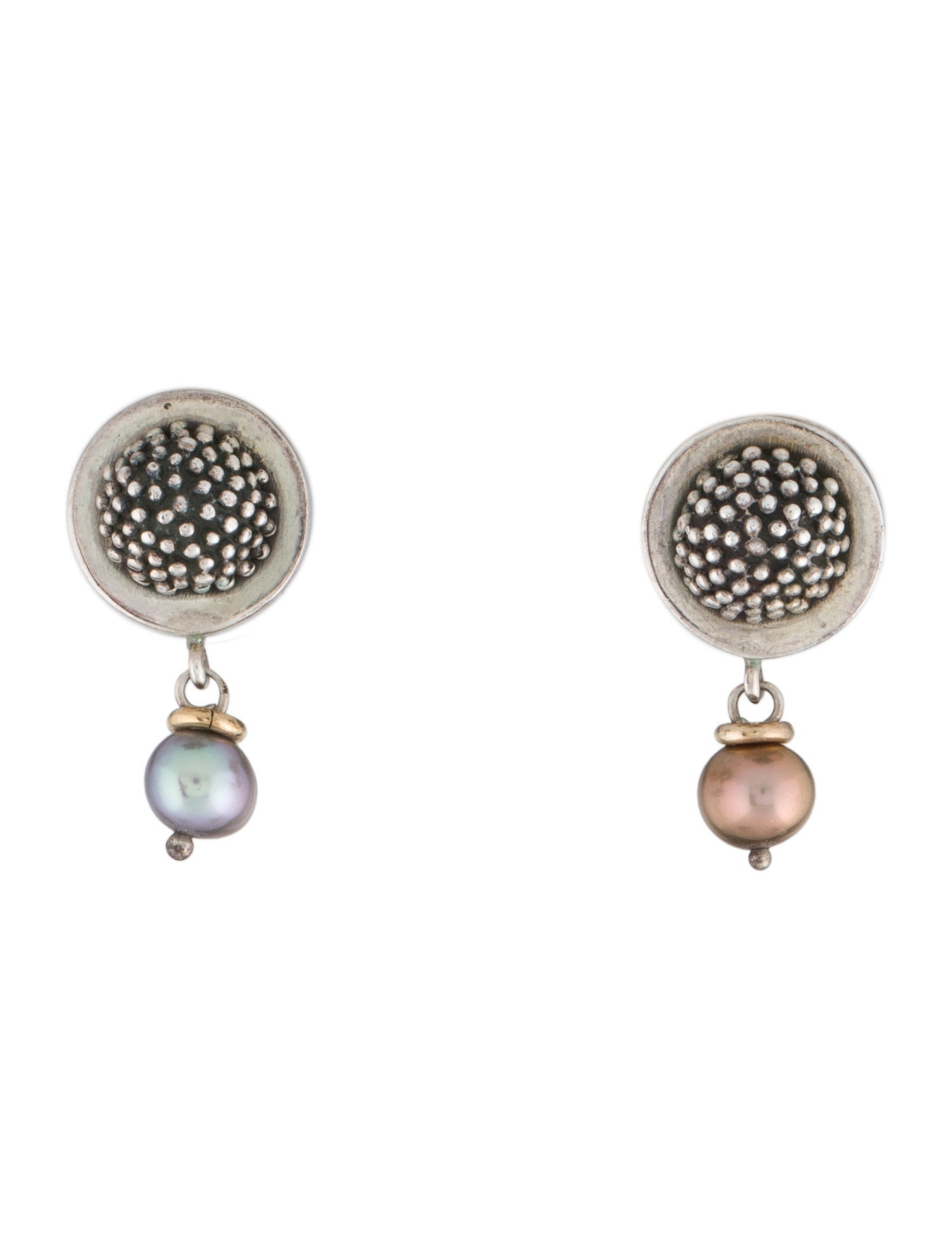 Michael Dawkins Pearl Drop Earrings