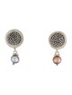 Michael Dawkins Pearl Drop Earrings